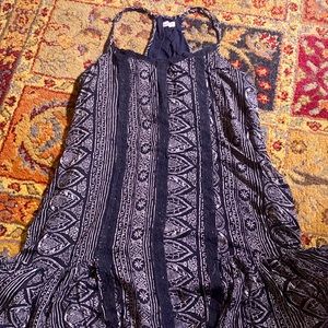 Vintage Hollister black and white sundress